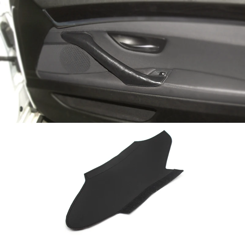 

For BMW 5 Series F10 F18 2011 2012 2013 2014 2015 2016 2017 Microfiber Leather Car Interior Door Handle Panel Pull Trim Cover