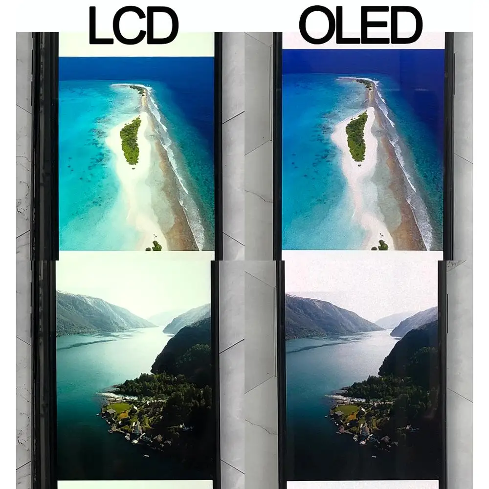 AAA dla iPhone X OLED wyświetlacz LCD dla IPhone XS XR MAX Inell LCD 11 ekran dotykowy Digitizer wymiana części montażowe OEM OLED