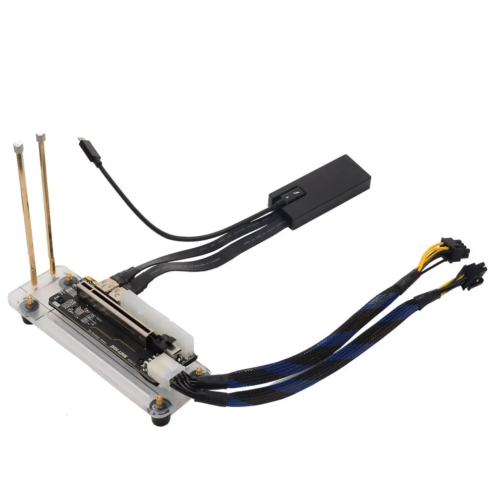 PCIe x16 PCI-e x16 to TB3 Extension Cable PCI-Express Cables eGPU Adapter External Graphics Card Stand Bracket for PC