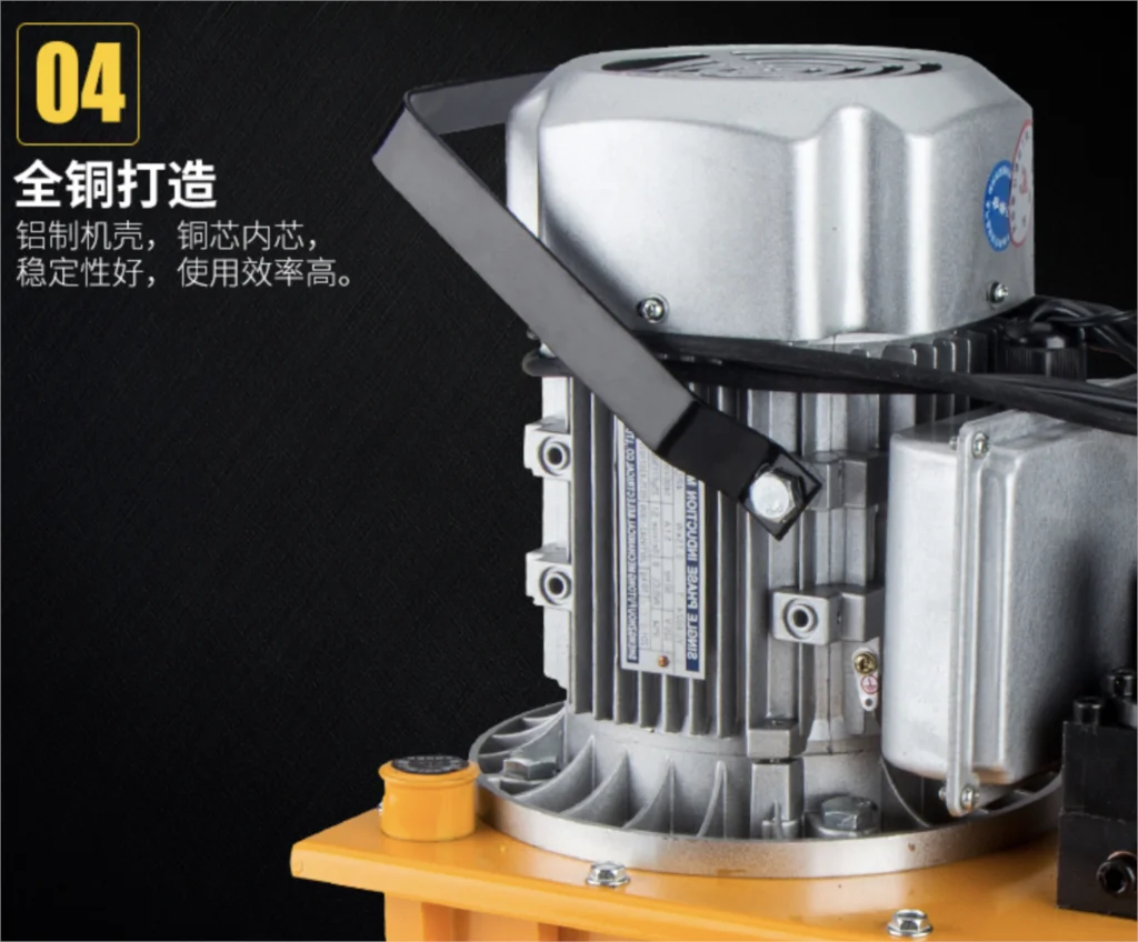 220V 10L Van Điện Từ Thủy Lực Ga Dụng Cụ Cao Cấp Máy Bơm Ga Dầu Ga Đôi Mạch 1.5KW
