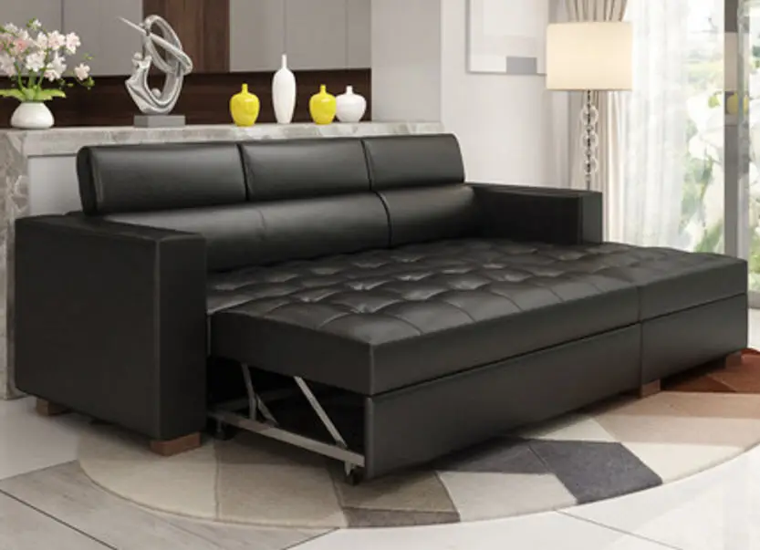 cow real genuine leather sofa bed with storage living room furniture couch/ living room sofa sectional corner modern style