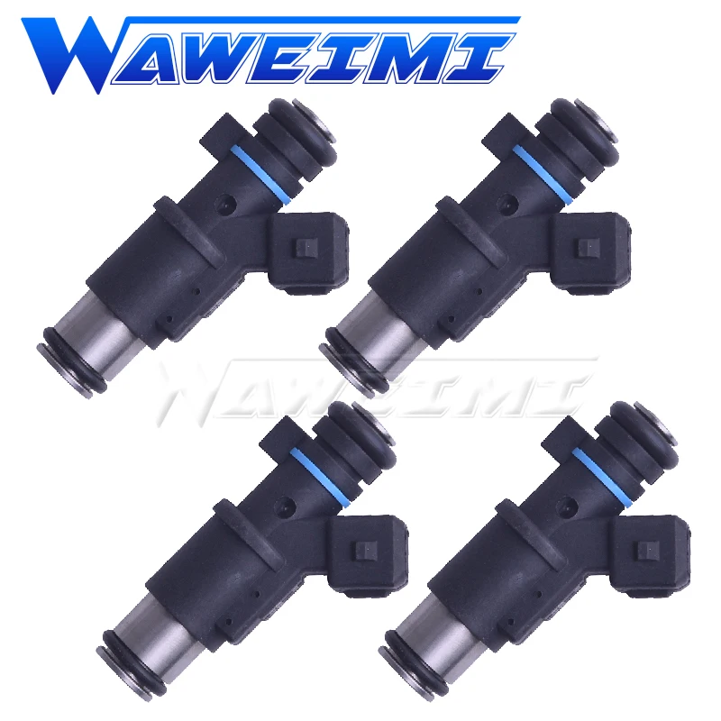 

WAWEIMI 4x Fuel Injector Nozzle Valve 01F002A For PEUGEOT 206 306 307 1.4 CITROEN PETROL