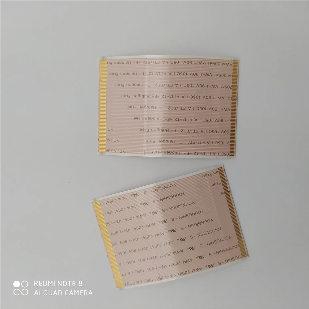 Cabos flex 2789 para T-CON conversor de cartão tv flex flexores fita lcd tv cabo flexível equipamentos flat para fora pino exibição cabo flexível