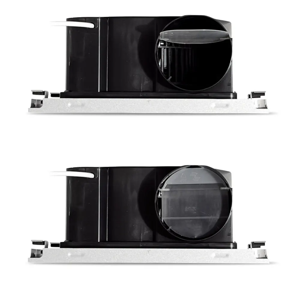 Ventilador de techo integrado, dispositivo de ventilación de alta potencia, para baño, cocina, Hotel, 300x300mm