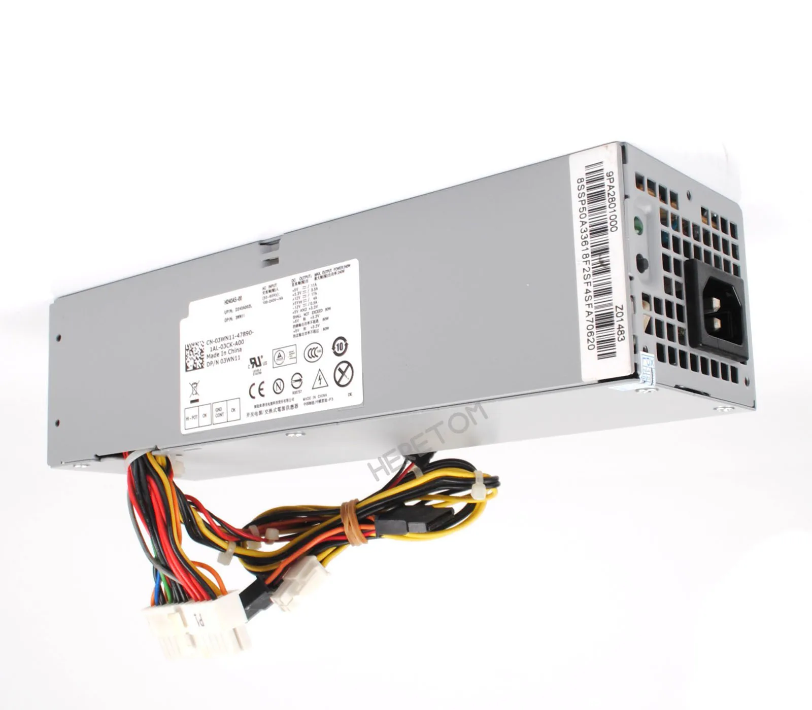 Imagem -02 - Substituição da Fonte de Alimentação para Dell Dell Optiplex 9010 Sff H240as01 3ykg5 709mt 3wn11 L240as-00 L240es-00 H240es-00 H240es-00 H240as-0