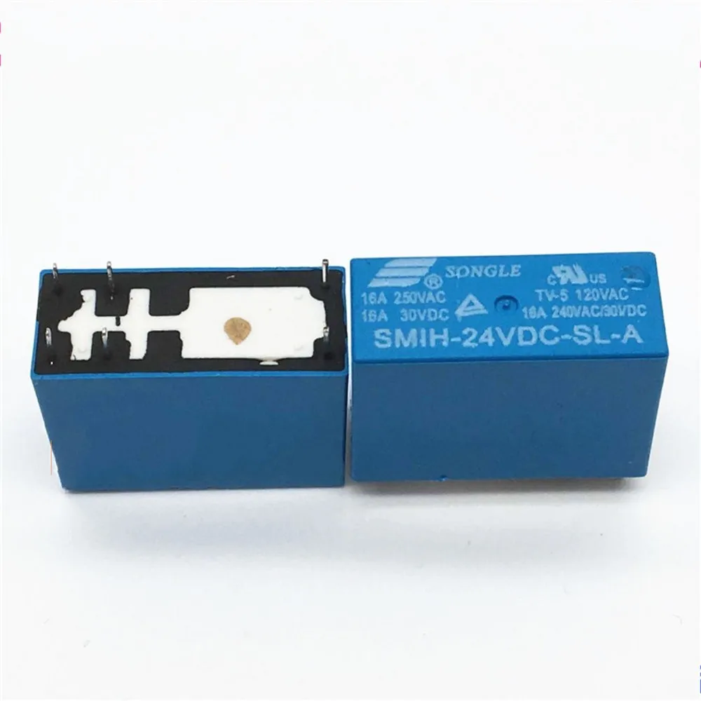 

10PCS/lot Power relays SMIH-24VDC-SL-A 24V 16A 6PIN A group of normally open Original Relay