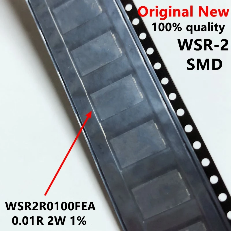 

(5 Pieces)100% Quality DALE WSR-2 0.01OHM 0.01R 1% 2W WSR2R0100FEA Current Sense Resistors - SMD Package