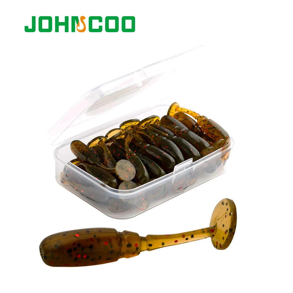 40 stücke Angeln Weiche Künstliche Wurm Lockt 0,68g 35mm Silikon Flexible Köder Swimbait Maden Jigging Wobbler