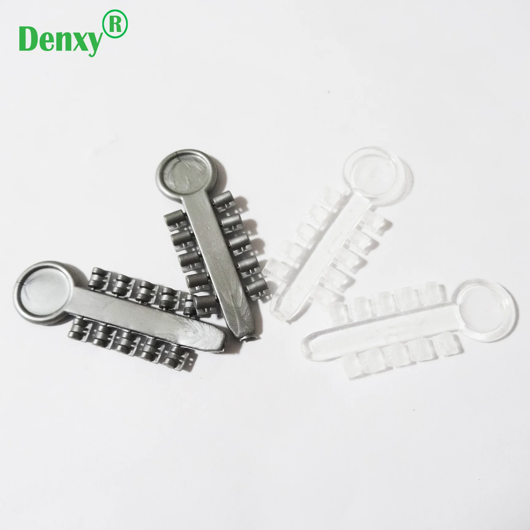 Denxy  400pcs Orthodontic Bracket Rotation Wedge High Quality Elastic O Ring Orthodontic Braces