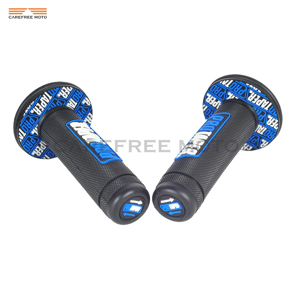 Full Diamond MX Rubber Gel-like Motorcycle Handle Grip Grips for 7/8\