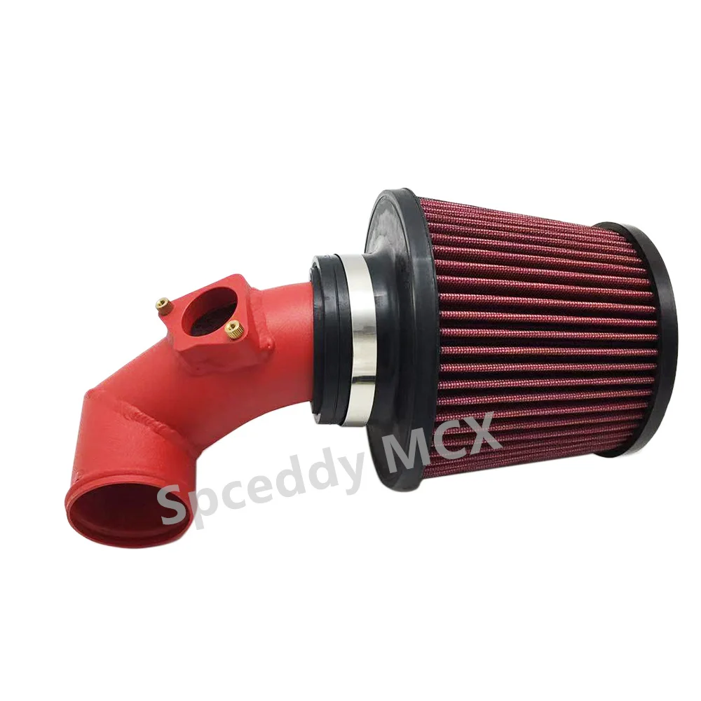 Spceddy High Flow Car Cold Air Intake Pipe/Tube Kit With Air Filter Fit for Honda Fit VEZEL Nissan Suzuki Swift Grand LACCER