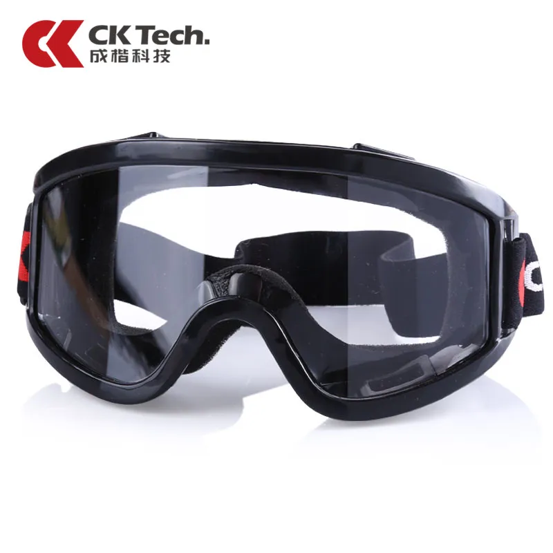 CK Tech. Safety Goggles Eyewear Eye Protection Anti-Impact Anti Chemical Splash Breathable Safety Glasses Work Laboratory