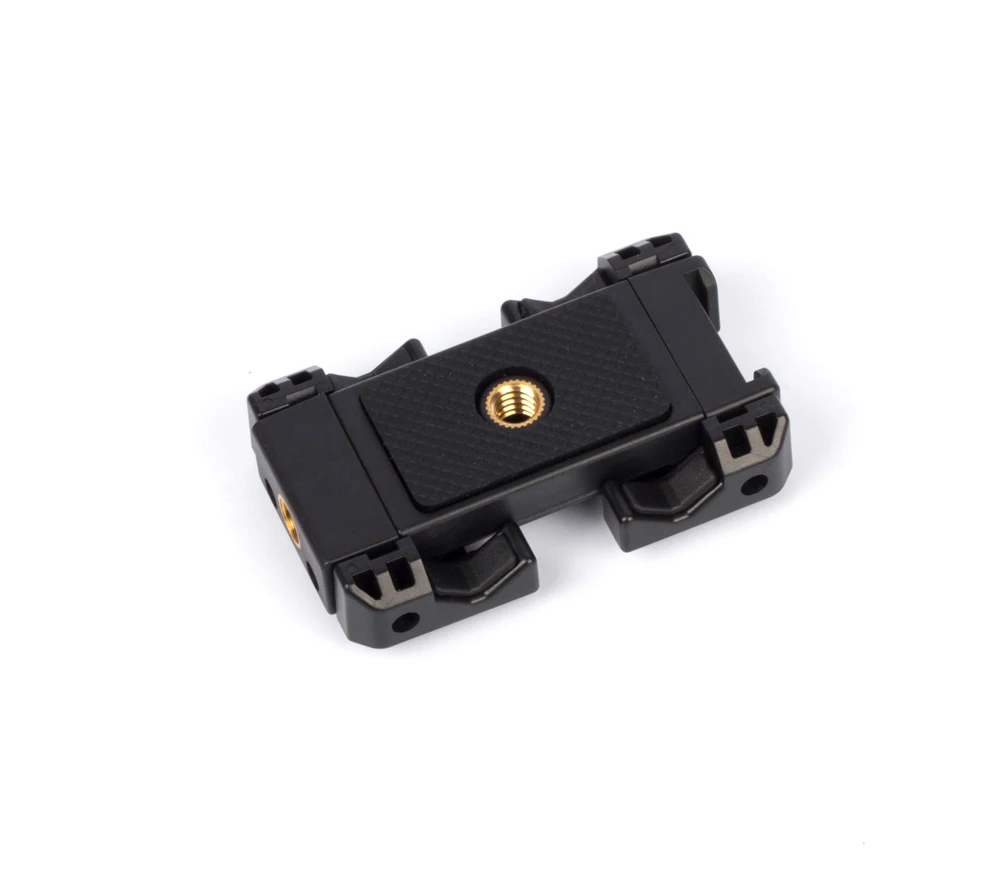 1/4 "Холодный башмак быстросъемный держатель для фотоаппарата со светодиодной светодиодный пышкой микрофон Настольный штатив монопод