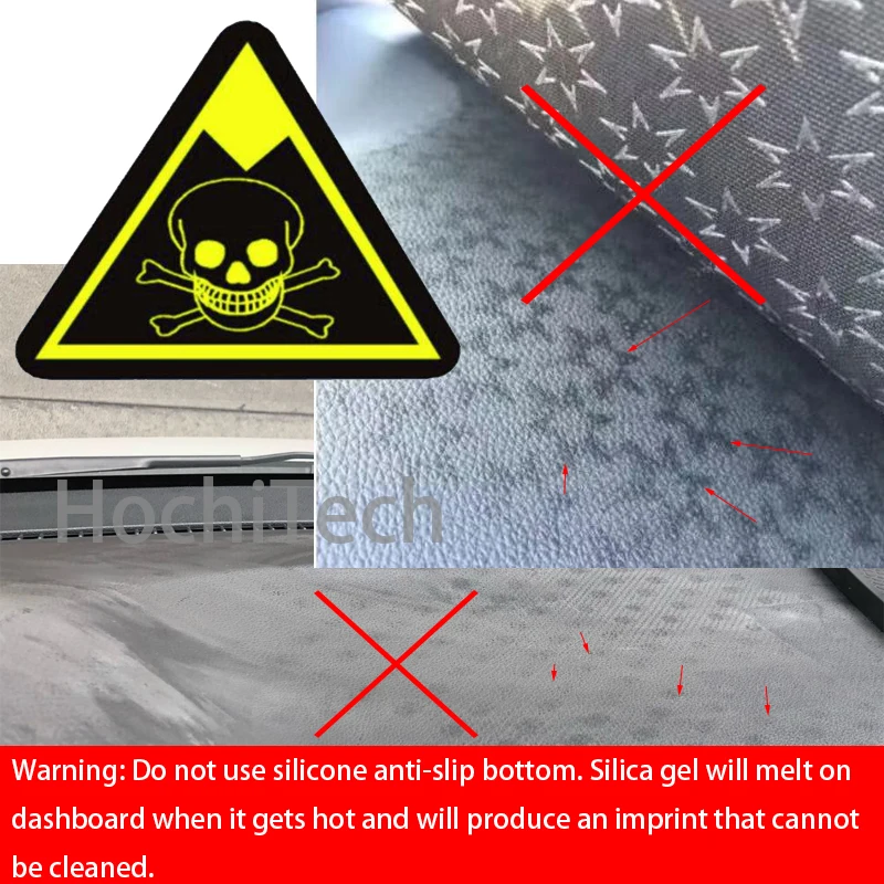 for Honda Fit Jazz 2014~2019 Anti-Slip Mat Dashboard Cover Pad Sunshade Dashmat Protect Carpet Accessories GK5 2016 2017 2018