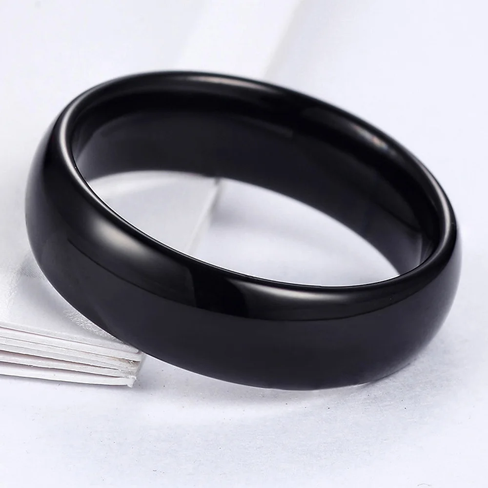 NEW RFID 125kHz or 13.56MHz Black ceramic ring smart fashion ring ID or uid chip FOR MEN OR WOMEN 2021