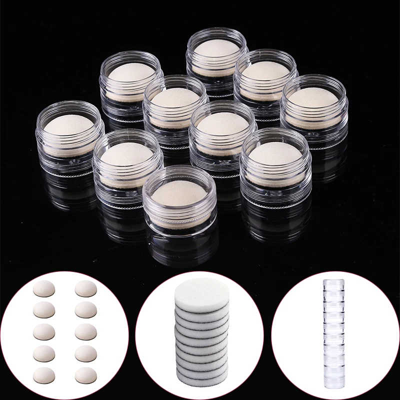 

19*3.5cm Round Stackable Jars Mini Ink Round/Domed Foams for Storage DIY Scrapbooking Paint Paper Craft Card 2021 Hot Sale