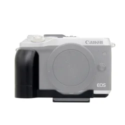 For Canon Eos M6 Aluminum Camera L Bracket Hand Grip Holder Quick Release Plate