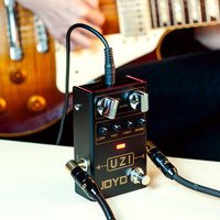 Joyo R-03 Uzi Pedal | Pro Distortion for Live Metal True Bypass Footswitch Intense Guitar Sound Processor