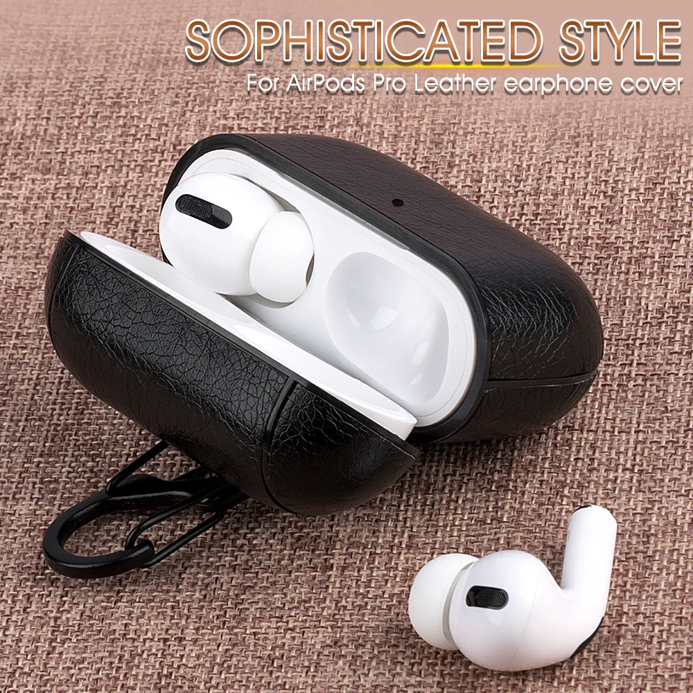 For Apple AirPods Pro 2 USB C Cover Leather Earphone Shockproof Case For AirPods 3 Pro 2 1 Headphone Charging Box pro 2nd Funda