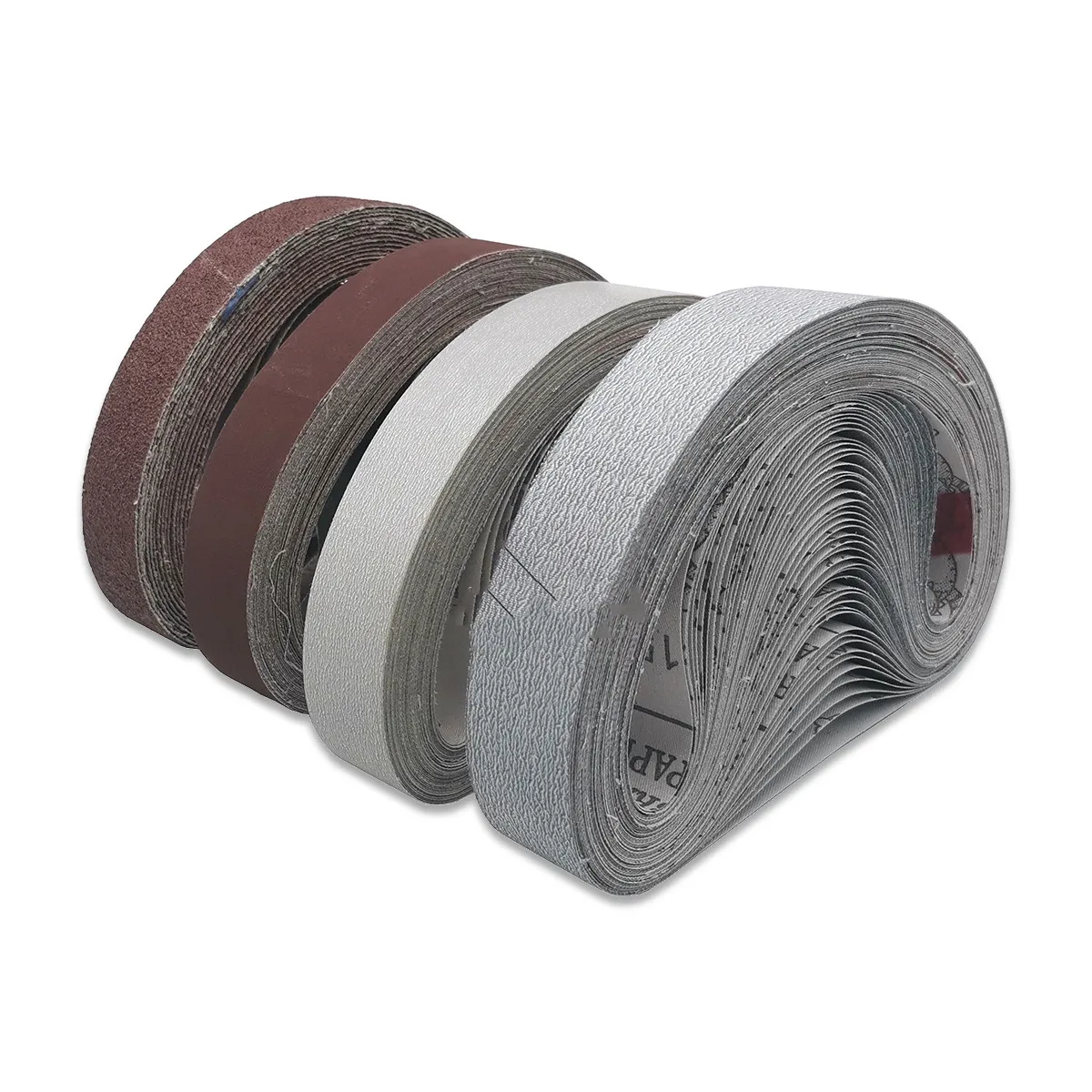 Correa de lijado de óxido de aluminio, accesorios Dremel para pulir y moler, 40-533 de grano, 30x1500mm, 10 Uds.