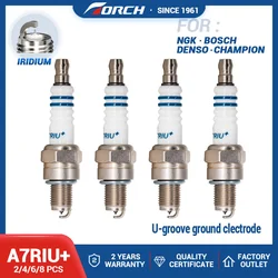 2-8PCS Candles Replace for CR7HIX CR7HS C7HSA CR7HSA YAMAHA 90793-20171 94701-00254 94703-00366 Iridium Spark Plug Torch A7RIU