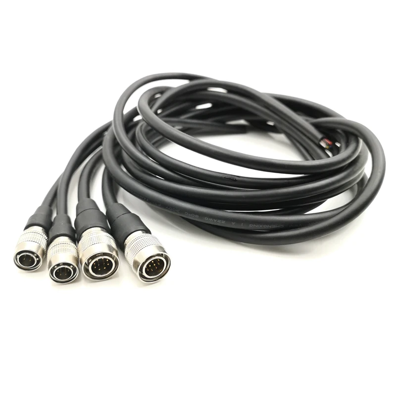 Hirose Connector HR10A 4 6 10 12-poliges Steckerkabel für Basler GIGE AVT Industrial Sony CCD-Kamera und Objektivauslösekabel – Detail 3