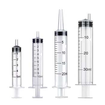 재사용 가능한 플라스틱 멸균 주사기 도구, 영양소 주사기, DIY 립 글로스 충전 접착제 도구, 5 ml, 10 ml, 20 ml, 30ml 