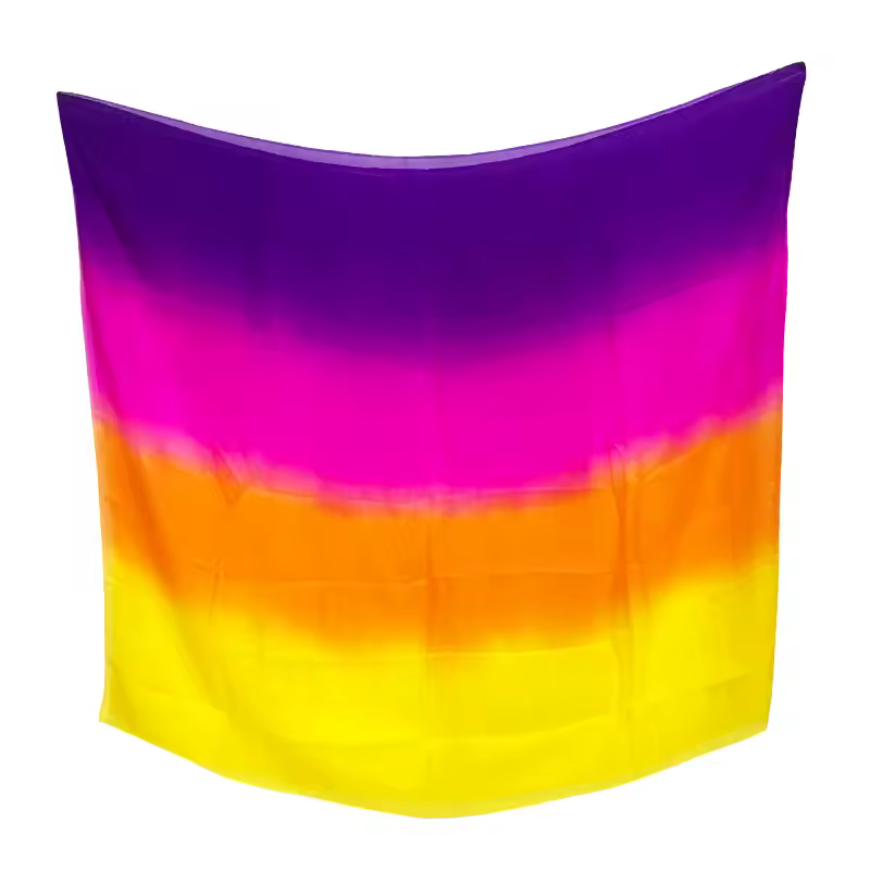 Belly dance Scarf Silk Veils Belly Dance veil Shawls Women Light Hand Thrown Scarf Shawl Gradient Silk Veil Dance Performance - Image 26
