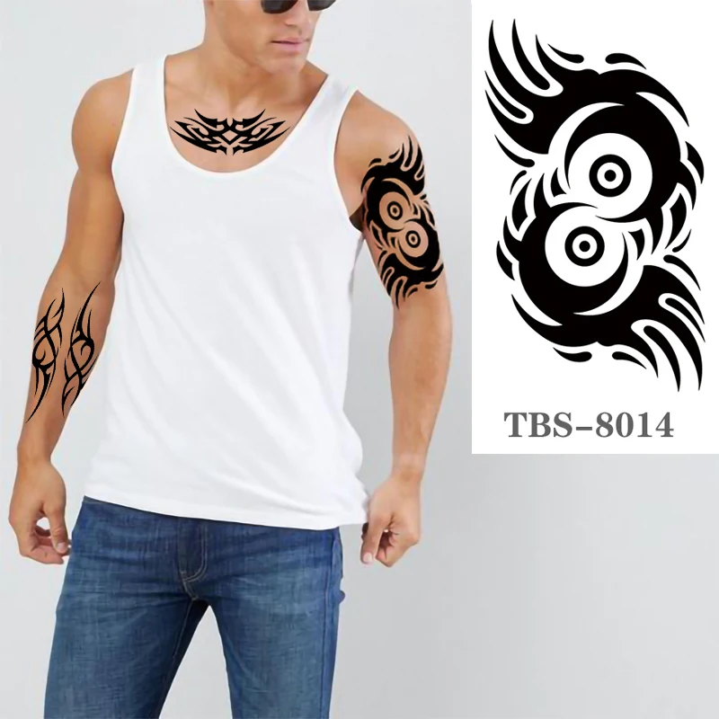 Temporary Tattoo for Women Stickers on the Chest Fashion Fake Waterproof Tattoos Woman Tatoo Sticker Tatoos Men Body Art and Boy