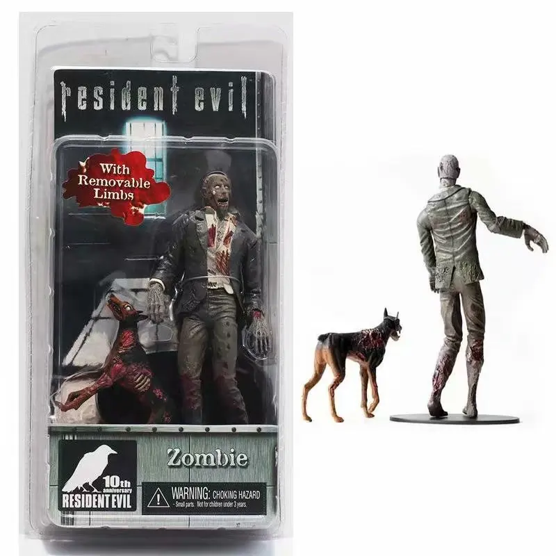 NECA Chris Redfield Figure Hunk Biohazard Zombie Biohazard
