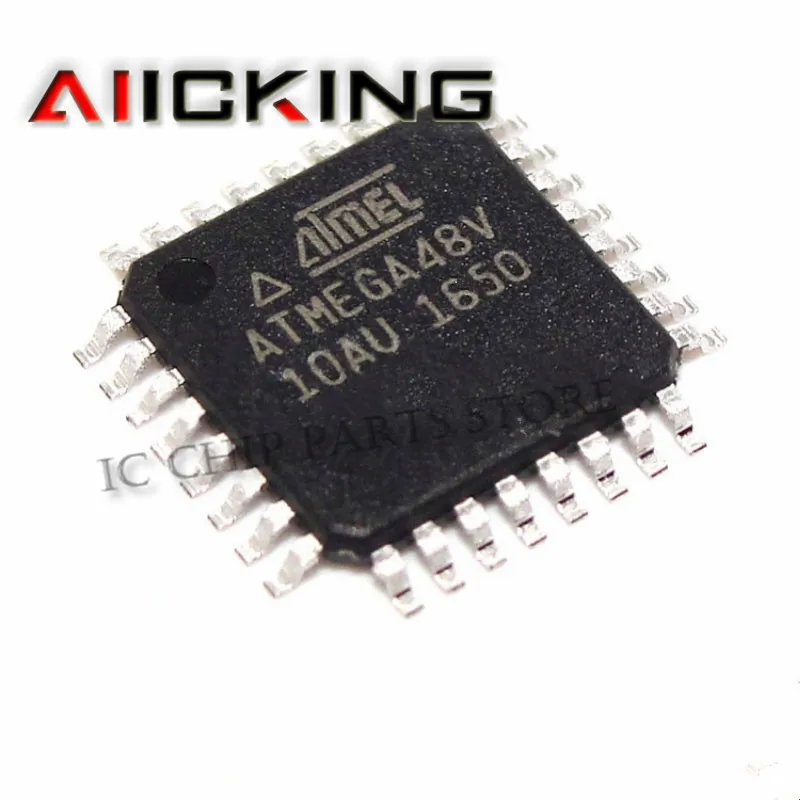 ATMEGA48V-10AU 10pcs/lot  ATMEGA48V ATMEGA48V-10AU TQFP-32 New orignal in stock