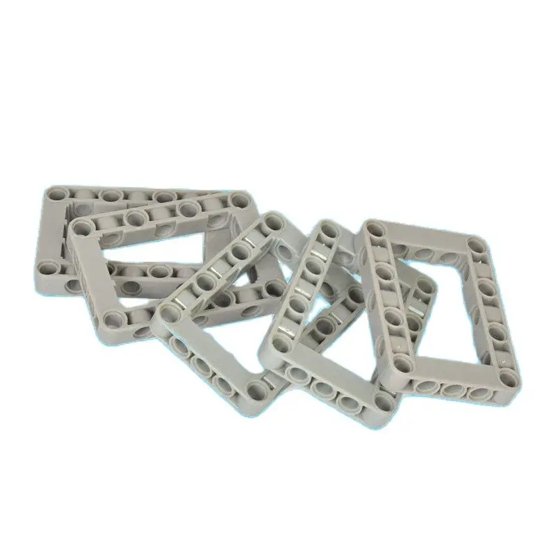 50-100Pcs/lot High-Tech MOC Brick Parts 5x7 Arm ring / Ring Beam Block Brick Toys Compatible with 64179 Parts Particles Toy