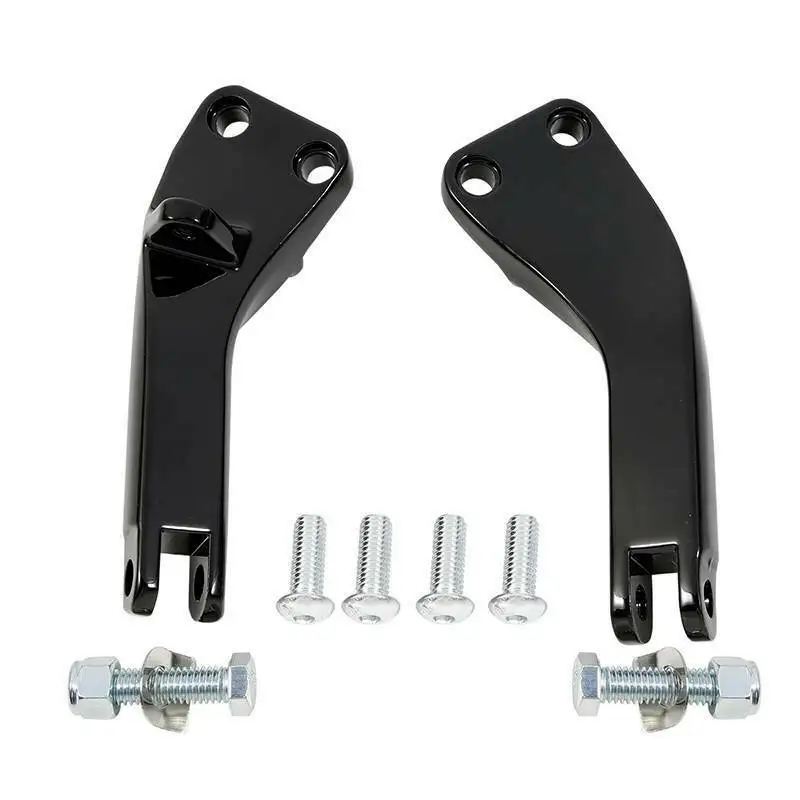 

Motorcycle Passenger Foot Peg Mount Brackets For Harley Dyna Wide Glide FXDF FXDL FXDC FXDWG 2006-2017