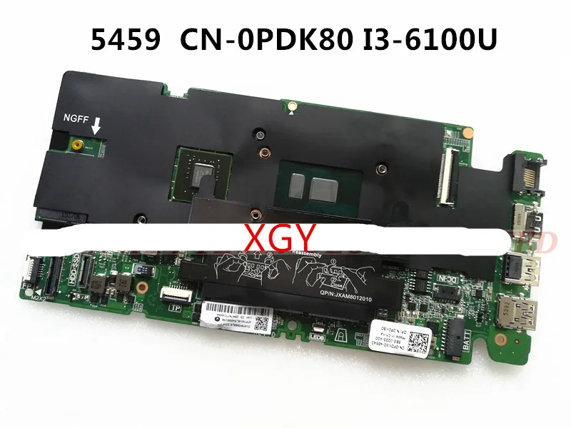 

CN-0PDK80 0PDK80 PDK80 Laptop motherboard FOR DELL VOSTRO 5459 Mainboard DA0AM8MB8D0 REV D i3-6100u CPU