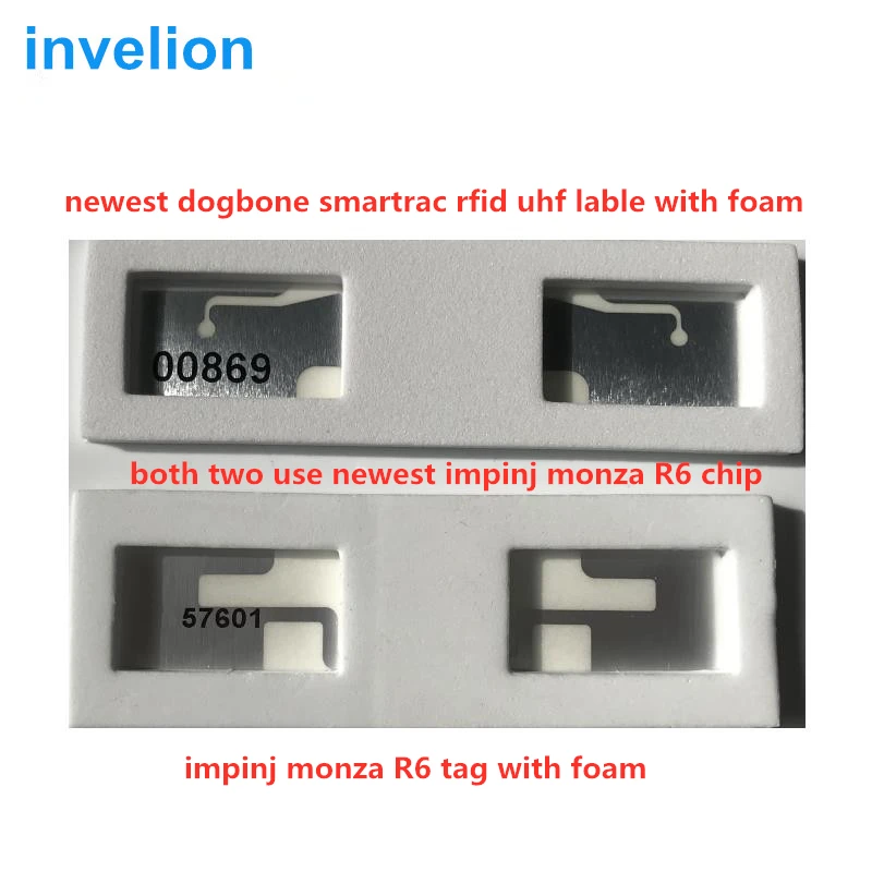 운동 타이밍 시스템 패시브 ISO18000-6C uhf DogBone RFID 인쇄 태그 라벨 안테나 impinj monza