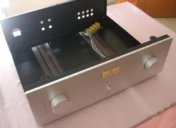 430*140*368mm AMP-140B Amplifier Chassis Shell Iron Aluminum Chassis Diy Box Merge Amplifier Case Rear Amp Chassis Enclosure