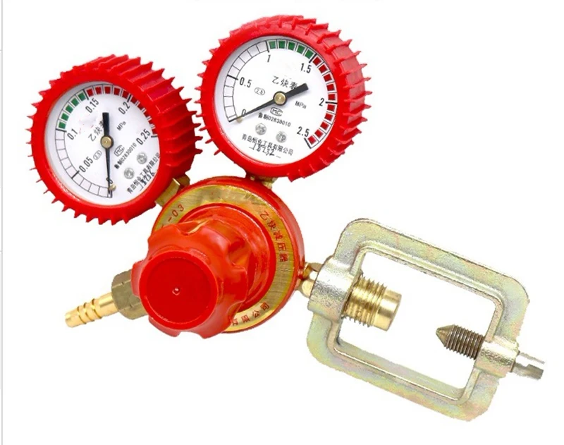 Oxygen/Propane/Acetylene/Argon Pressure Reducer Regulator  Flow Meter Gas Regulator Flowmeter Argon Regulator Valve Free shippin