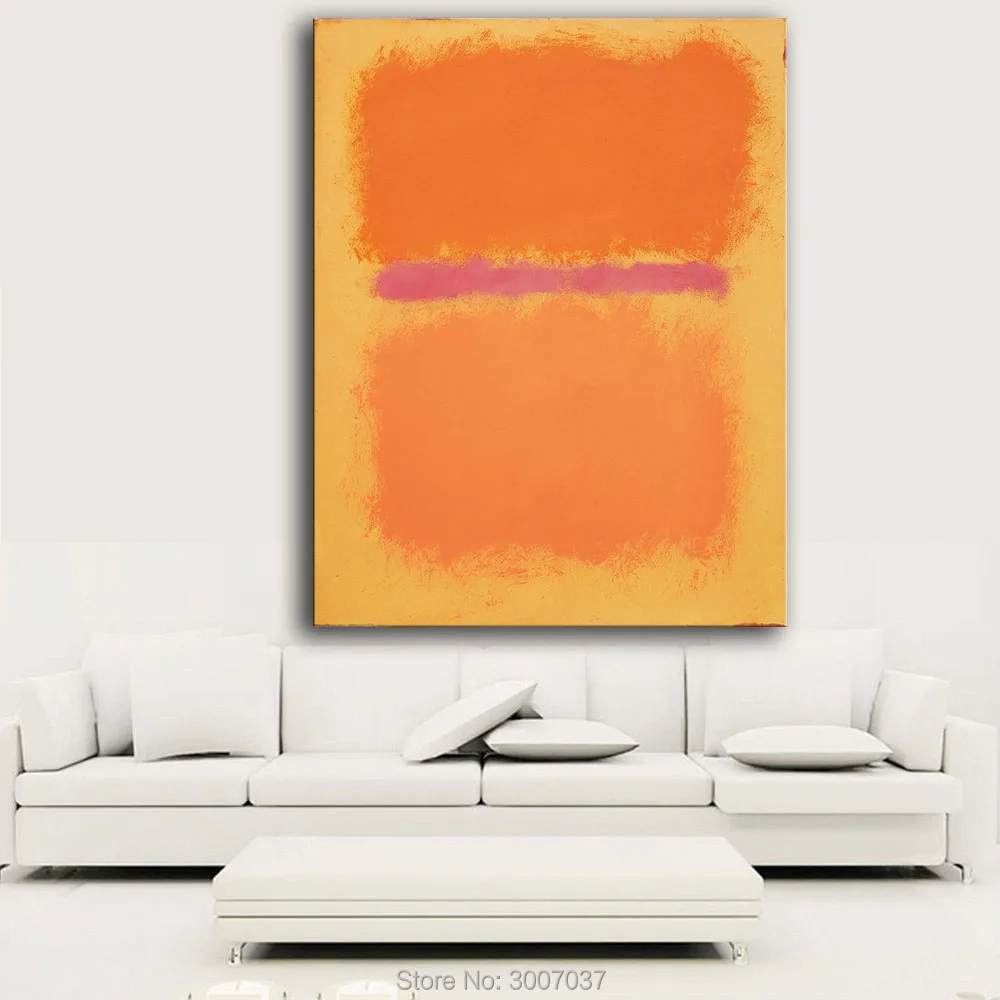 100% handmade oil painting shipped by DHL FEDEX UPS MARK ROTHKO Untitled 1959 Wall Art Picture For Living Room no frame