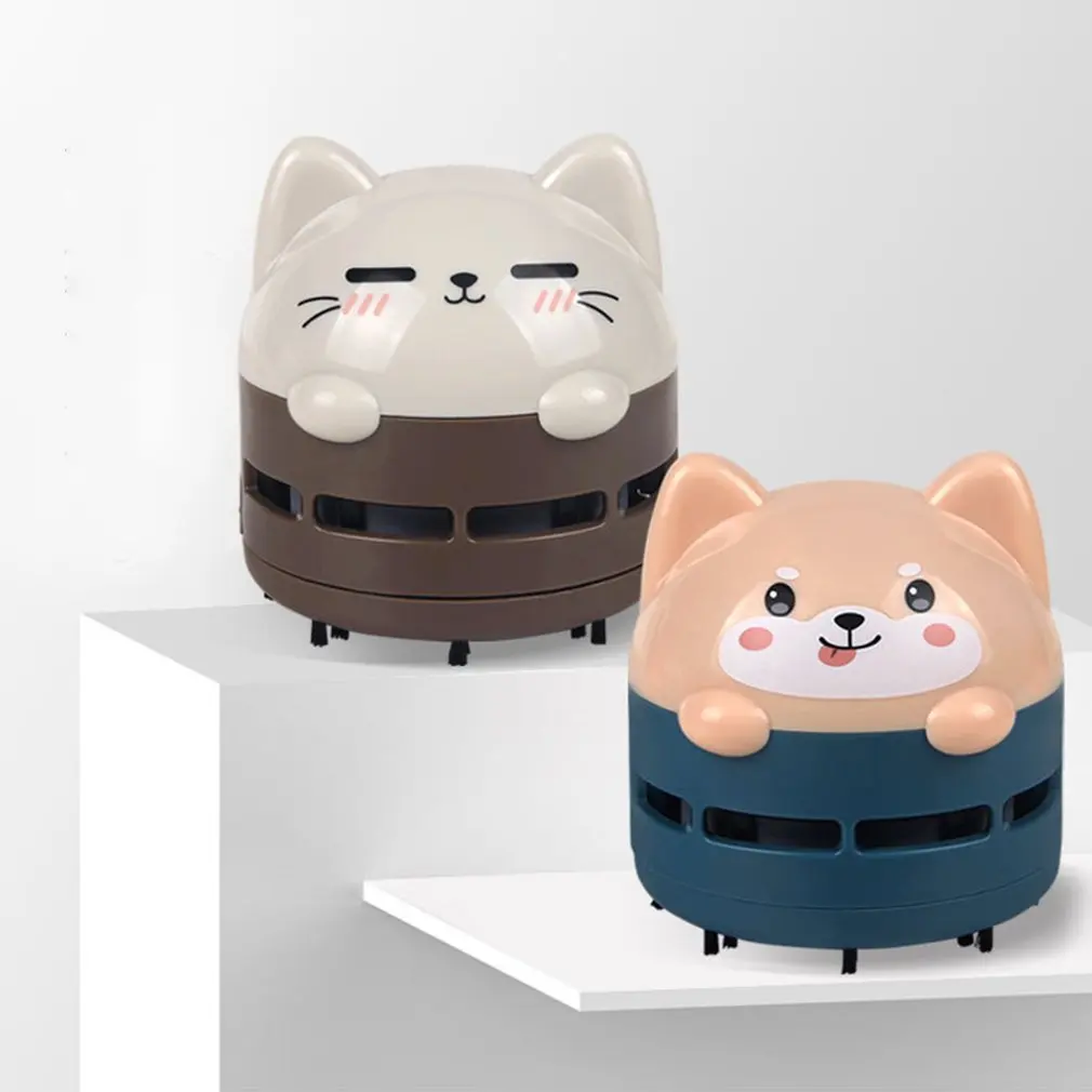 Vacuum Cleaner Cute Car Keyboard Dust Collector Rechargeable Eraser Pen Dust Cleaner Small Handheld USB Desktop Vacuum Cleaner