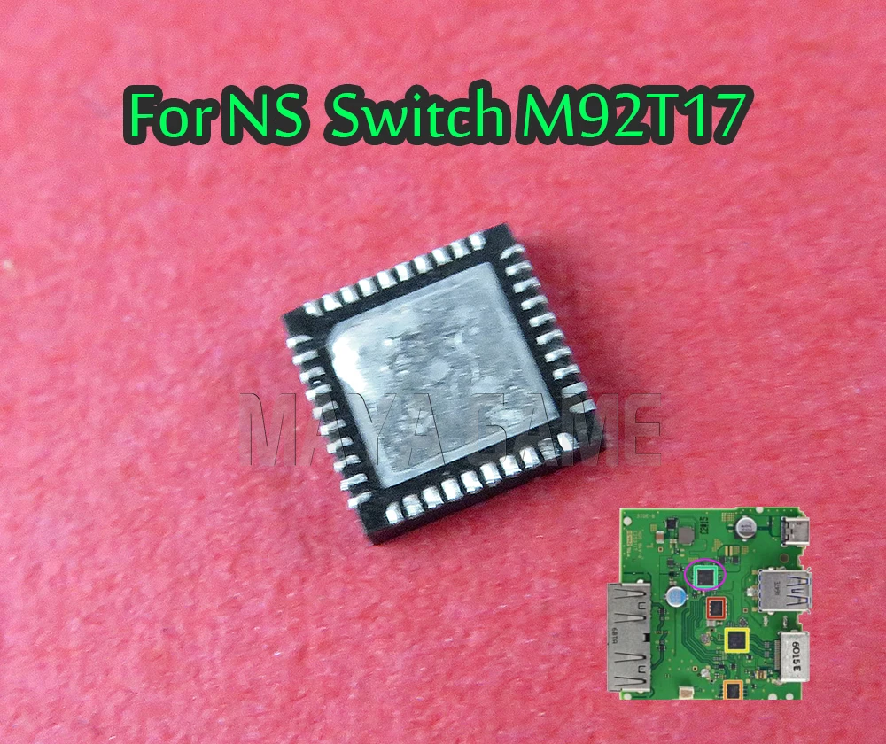 2 шт. чип видео база основная плата IC для NS Switch M92T17 базовая основная плата чип аудио-видео управление IC материнская плата