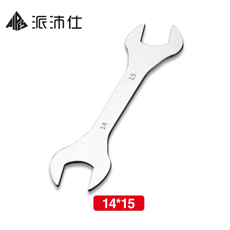 Super Thin Open End Wrench 14mm 15mm Metric Car Bicycle Repair Tool Ultra Thin Double Ended 14mm*15mm Wrench Spanner 14mm-15mm