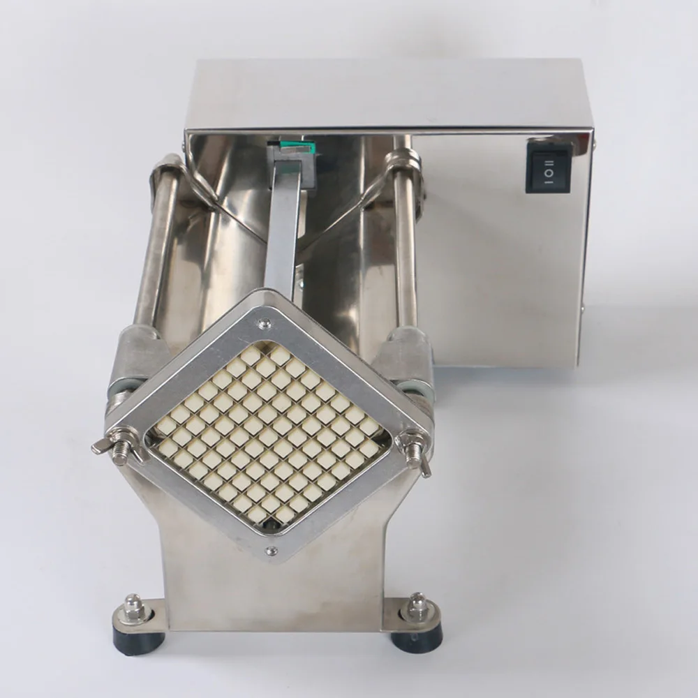 Máquina eléctrica para cortar patatas fritas, cortadora multifuncional de frutas y verduras para el hogar, Comercial