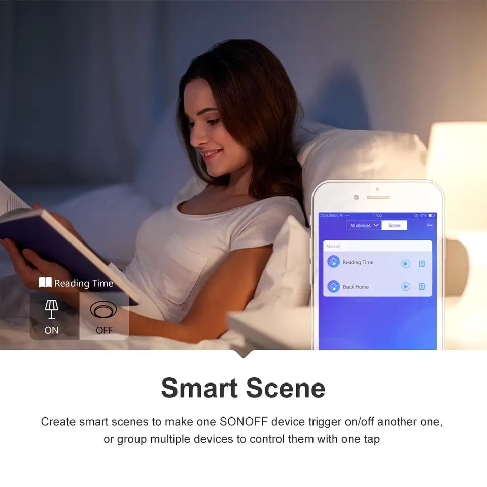 Itead SONOFF 4CH R3/ 4CH PRO R3 وحدة تبديل Wi-Fi 4 قنوات Wi-Fi DIY مفتاح ذكي تحكم صوتي تطبيق منزل ذكي يعمل مع Alexa - 3