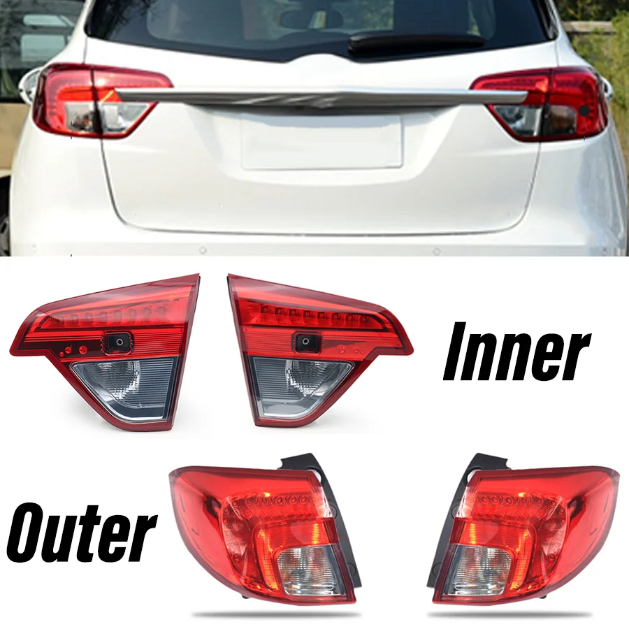 

Tail Light Assembly Left Right For Buick Envision 2014-2017 2018 2019 Car Rear Turning Signal Brake Lamp Warning Bumper Light