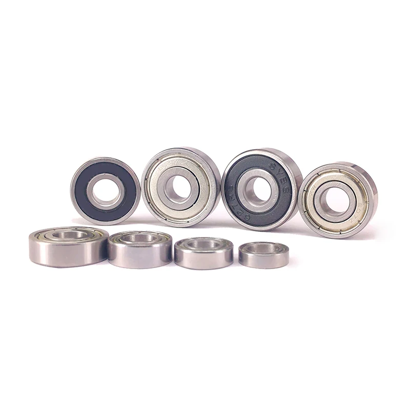 50pcs miniature bearing MR117 MR137 687 697 607 627 ZZ -2RS deep groove ball bearings Bore Size 7mm Inner Diameter