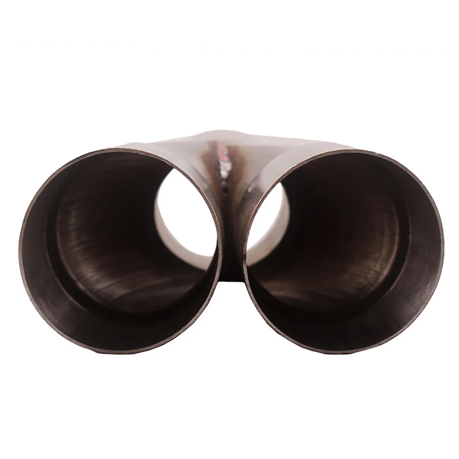 2-1 Exhaust Merge Collector Stainless Steel Dual 2.5\