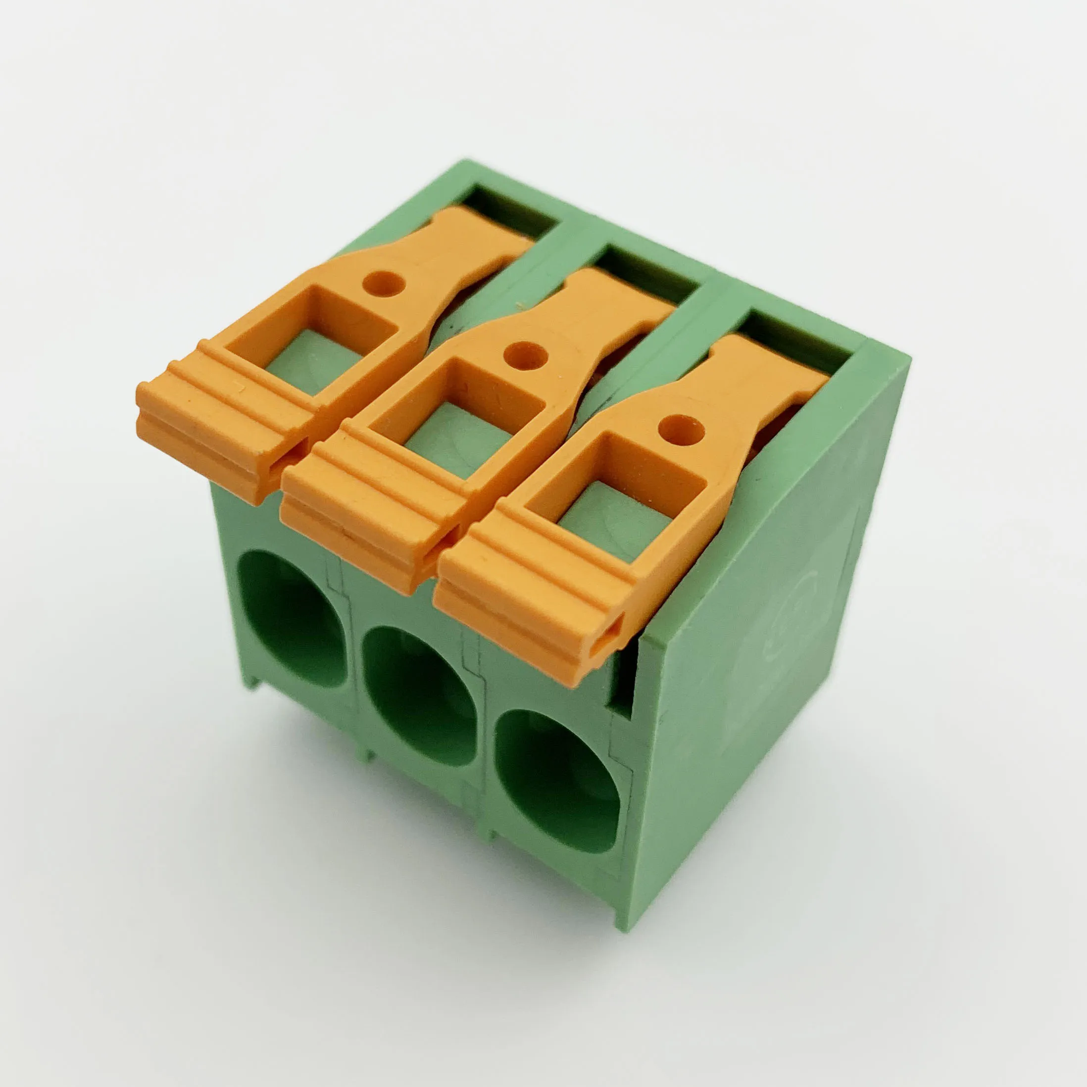 10/50Pcs KF206 10.0mm 2P ~ 12P  PCB CONNECTOR BARRIER TERMINAL BLOCK 76A/750V PHOENIX CONTACT PLH16 DEGSON DG2206 2216