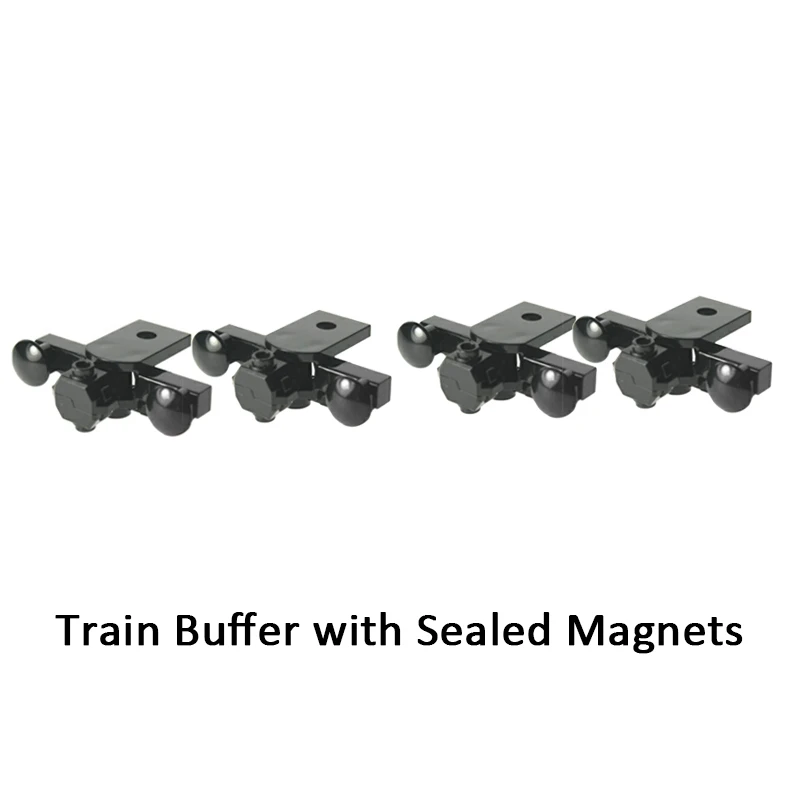 1-4Pieces Magnets and Holders Parts Train Buffer Beam with Sealed Magnets MOC Building Blocks 91994 64414 29082 91992 Brick Toys