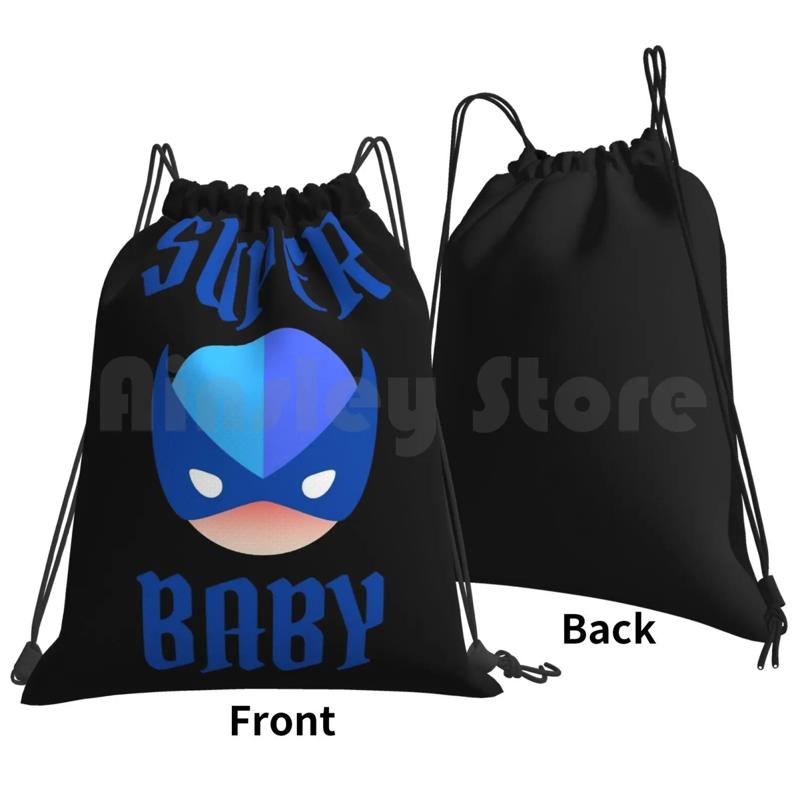 حقيبة ظهر سوبر بيبي برباط حقيبة رياضية مقاومة للماء Zookla Baby Superbaby Super Baby Super Boy Baby Boy Baby Girl