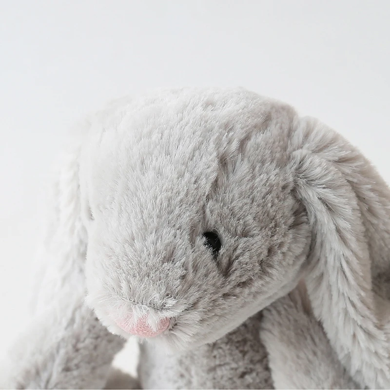 25cm Long Ears Bunny Plush Stuffed Toys For Baby Girl Appease Doll Baby Sleeping Toy Baby Gifts